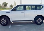 White Nissan Patrol 2020